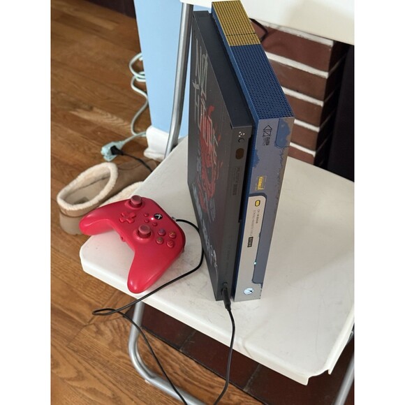 Microsoft Xbox One X 1TB Console Gaming System Cyberpunk W/pink Controller - Picture 10 of 10